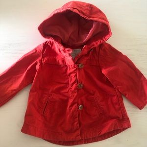 Zara lightweight hooded jacket
